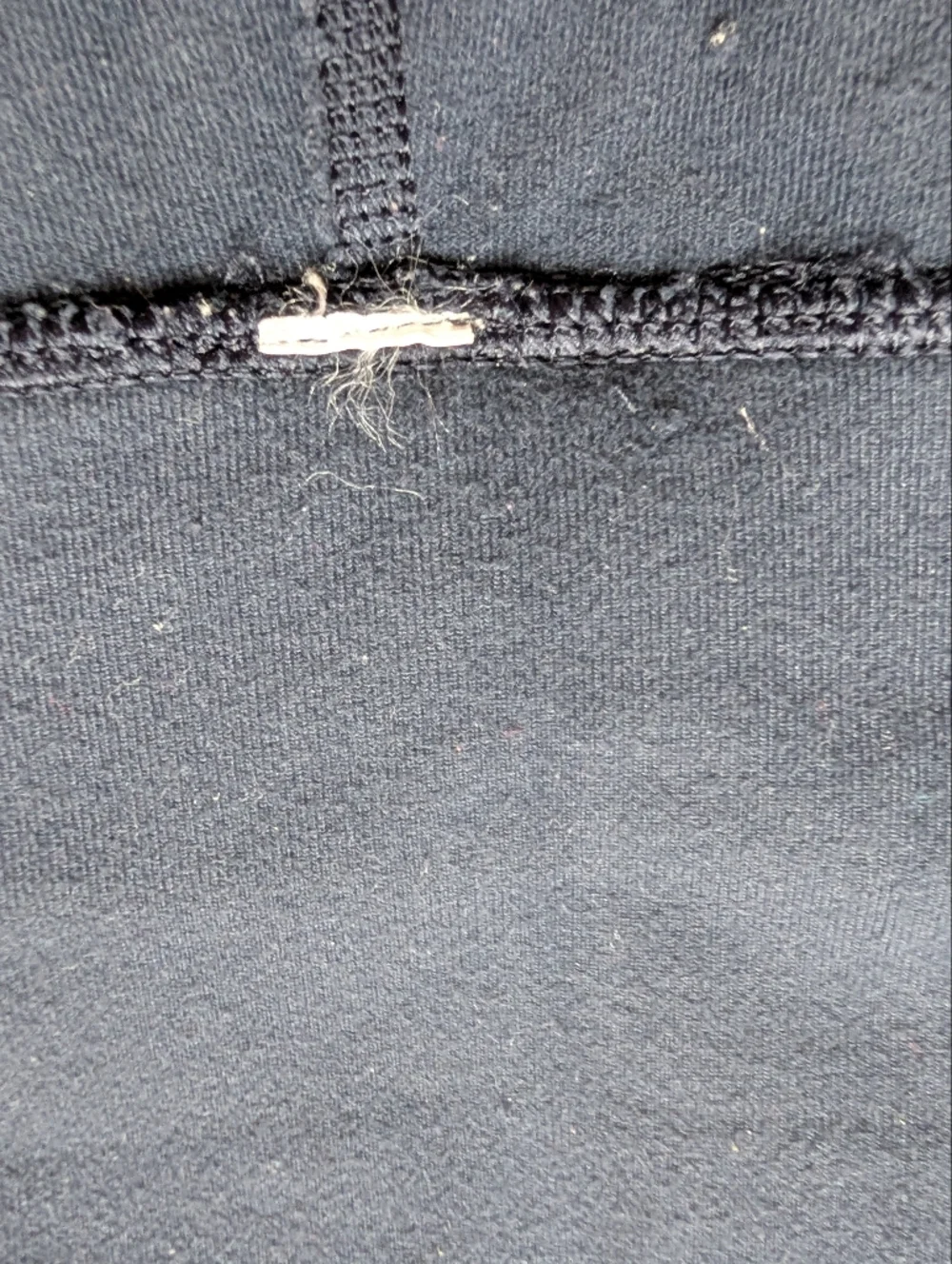 Lululemon Black Cropped Athletic Pants with Teal Waistband Size 12 Some Wear - Picture 5 of 12